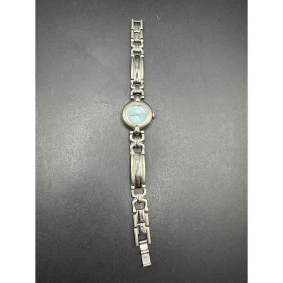 Vintage Gucci Women\'s Watch With Blue Face And Stainless Steel Band 23.6mm main image 14